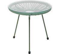 Kare Design Table d'appoint Acapulco Mono Verte