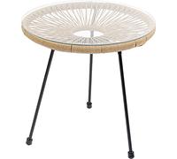 Kare Design Table d'appoint Acapulco Nature