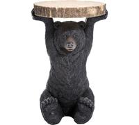 Table D'appoint Animal Ours Noir Kare Design Noir