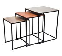 KARE Design Table d'appoint carrée Marron