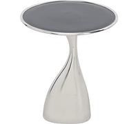 Table d'appoint Spacey 36cm argentée Kare Design
