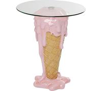 Kare Design Table de Bar Glace 60cm Fraise
