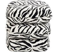 Kare Design Tabouret pivotant Pepino 45x45cm Tigre Noir