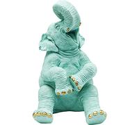 Kare design - Tirelire éléphant bleu HAPPY