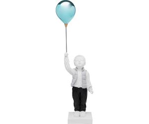 Kare Figurine décorative Design Balloon Boy - Multicolore - XXL - Accessoire d'intérieur - Motif garçon - Fait à la Main - 96 x 28 x 21 cm (H x l x P)