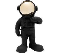 Kare Figurine décorative en polyrésine Peinte à la Main Motif Astronaute de Welcome Noir 27 x 17 x 14 cm (H x l x P)