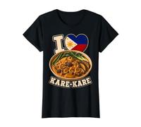 Kare-Kare I Love Philippines Amateur de Cuisine T-Shirt Graphique avec Valeur