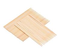 Kare & Kind 100 PCS Stylet en Bambou pour Art à gratter - Outil de Gravure pour Blocs-Notes pour Les Arts, l'artisanat, Les Articles de Bricolage - également pour la Peinture, Le Dessin