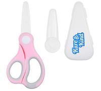 Kare & Kind Ciseaux en céramique pour les aliments pour des bébés - Rose - Avec housse anti-poussière et étui de rangement