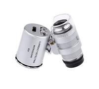 Kare & Kind - Loupe Bijoutier Mini 60X LED UV avec Emballage Retail