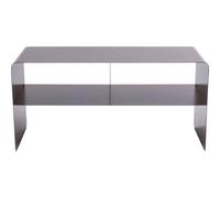 Kare Meuble TV Design Lounge M, Bronze, 90 x 37 x 44 cm, Meuble TV, Buffet, Design Minimaliste, 2 Compartiments, Acier, Industriel, Moderne, Salon