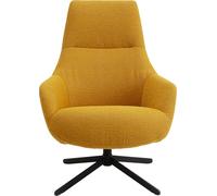 Kare Mimi Fauteuil pivotant Design Jaune 100 x 76 x 81 cm