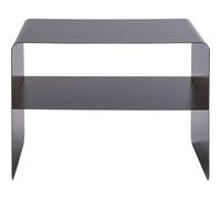 Kare Table Basse Design Lounge S, Bronze, 44 x 58 x 37 cm, Design Minimaliste, Table de canapé, en Acier, Style Industriel Moderne, pour Salon, Salle d'attente