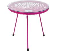 Kare Table d'appoint Acapulco Mono Rose Design