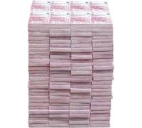 KARE Tabouret Design Euro, Rose, Petite Chaise avec Billets attrayants, idée Cadeau Moderne, rectangulaire, décoration d'intérieur, décoration d'intérieur pour Salon, Chambre à Coucher, Couloir, 38 x