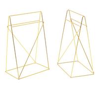 Kare Tréteaux de Bureau Polar dorés Set de 2 Design
