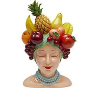 Kare Vase décoratif Design Fruity, Vase à Fleurs, Vase de Table, Multicolore, Hauteur de l'article 37 cm