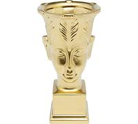 Kare Vase décoratif Rosto - Doré - Hauteur de l'article : 31 cm