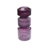 Kare Vase Design Marvelous Duo - Vase décoratif pour Fleurs - Vase de Table - Violet - 42 cm