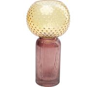 Kare Vase Marvelous Duo Jaune Rose 31cm Design