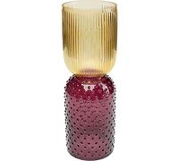Kare Vase Marvelous Duo Jaune Violet 38cm Design