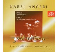Karel Ancerl, chef d'orchestre - Gustav Mahler : Symphonie n° 1 - Richard Strauss : Les Joyeuses Equipées de Till l'Espiègle, poème symphonique, Op. 28 / Orchestre Philharmonique Tchèque, dir. Karel Ancerl