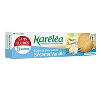 KARELEA Biscuits Sésame Vanille SS Aj. 132g (x12)