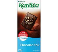 Karelea Chocolat noir 72% sans sucres
