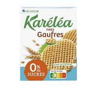 Karéléa - Fines Gaufres - Sans Sucre - Sans Huile de Palme - 140 g - Lot de 3