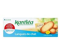 KARÉLÉA - Langues De Chat Sans Sucre Ajouté 100G - Lot De 2 - meilleure offre