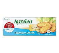 Karéléa Biscuits Sans Sucres Ajoutés Palmiers Dorés 100g