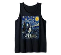 Karelian Bear Dog Van Gogh Nuit étoilée Débardeur