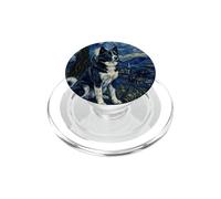Karelian Bear Dog Van Gogh Nuit étoilée PopSockets PopGrip pour MagSafe