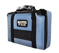 Karella PAK Original Étui pour fléchettes Noir Jeans Espace pour fléchettes et accessoires Protection parfaite, Master Pak aspect jean, 28x18x5 cm, Sportif