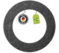 Karella Ultimo Cible de fléchettes Surround, fabriquée en Allemagne, catchring en fibres recyclées, pour toutes les cibles, robuste, protection murale optimale, grise