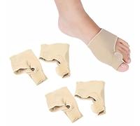KARELLS Hallux Valgus Correcteur Jour Nuit, Gros Redresseur Orteil, Gros Redresseur Orteil Manchons de Protection pour Amortir Hallux Valgus, Hammer Toe, Soulagement de Douleur, 2 paires