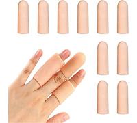 KARELLS Protège Doigt, Protecteur de Doigt, 10 Pièces Protecteur de Doigt de Gel, Protection Des Doigts, Doigtiers Silicone, Support Des Doigts, Doigtiers Silicone Manches de Doigt