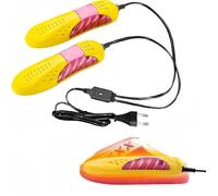 KARELLS Sèche-Chaussures,Seche-Bottes,Sèche-Chaussures électrique,Shoe Dryer Sèche,Chaussures Warmers,pour Sécher et Éliminer Odeurs,Jaune