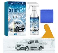 KARELLS Spray de dégivrage pour Pare-Brise de Voiture,60ML Dégivreur pour Fonte de Neige,Degivrant Vitre Voiture,Bombe Degivrante Pare Brise,Dégivrant Pare Brise,Dégivrant,Spray Dégivrant
