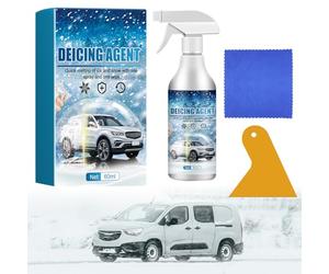 KARELLS Spray de dégivrage pour Pare-Brise de Voiture,60ML Dégivreur pour Fonte de Neige,Degivrant Vitre Voiture,Bombe Degivrante Pare Brise,Dégivrant Pare Brise,Dégivrant,Spray Dégivrant