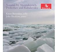 Sonatas by Shostakovich Prokofiev & Kabalevsky