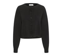 Karen by Simonsen, Femme, Pulls, Noir, Taille: 34 FR Gilet Court en Tricot Doux Meteorite