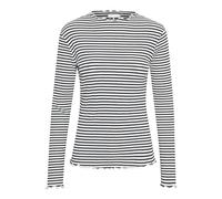Karen by Simonsen - Haut à Rayures à Manches Longues Egret/Night Sky - Femme - Tops - Multicolore - Taille: 38 FR