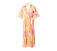KAREN BY SIMONSEN Robe-chemise 'Idris' jaune d'or / rose clair / blanc, Taille 34