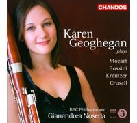 Karen Geoghegan plays Mozart, Rossini, Kreutzer, Crusell [CD] NEUF