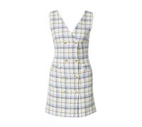 Karen Millen Robe bleu / bleu clair / noir / blanc cassé, Taille 38