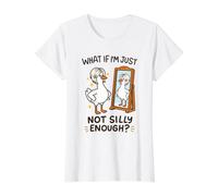 Karen Perruque Coupe Bob Oie Not Silly Enough Drôle T-Shirt Graphique avec Valeur