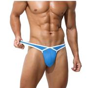 KAREN SPACE String Homme Sexy Slip sous-Vêtements Strings pour Homme Taille Basse Respirant Thong