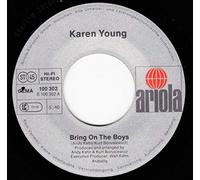 Karen Young - Bring on the boys / Vinyl single [Vinyl-Single 7'']