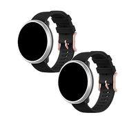 KAREN66 2 Pack Bracelet Compatible avec Polar Pacer Pro Bracelet, Sport Bracelet Replacement Bande Respirant pour Polar Pacer/Ignite 3 / Ignite 2 / Ignite/Unite Hommes et Femmes (Noir/Noir)